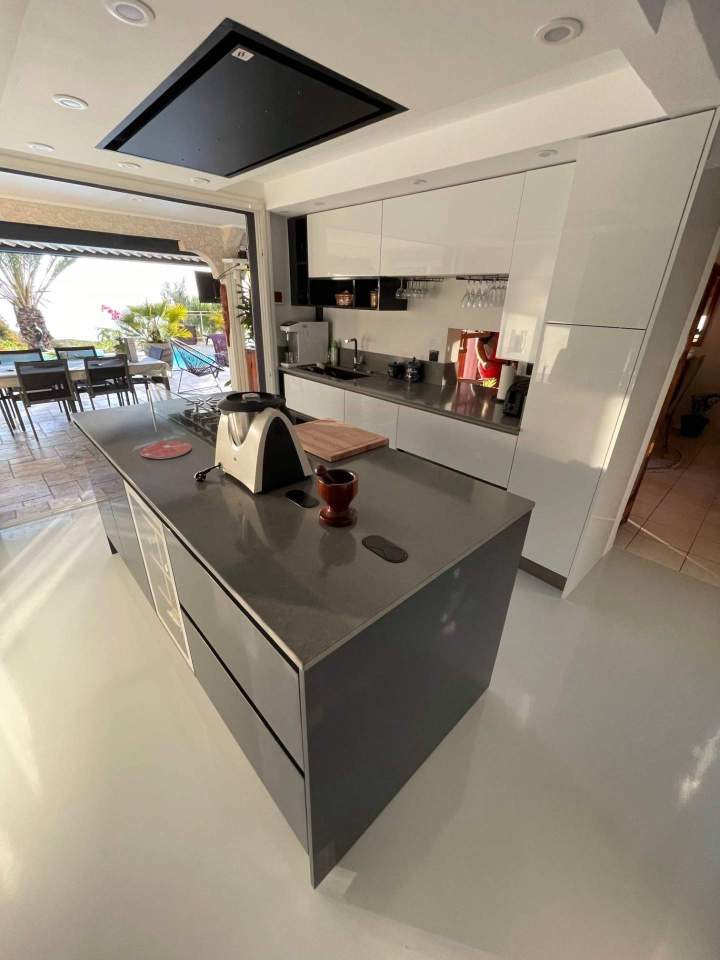 Plan de travail cuisine sur mesure Réunion